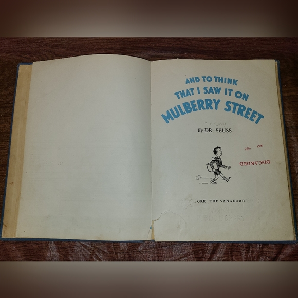 Dr. Seuss "And to think that I saw it on Mulberry street" - Picture 4 of 8